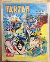 Tarzan – éditions Mondiales - Originaux de couvertures avec calques couleurs